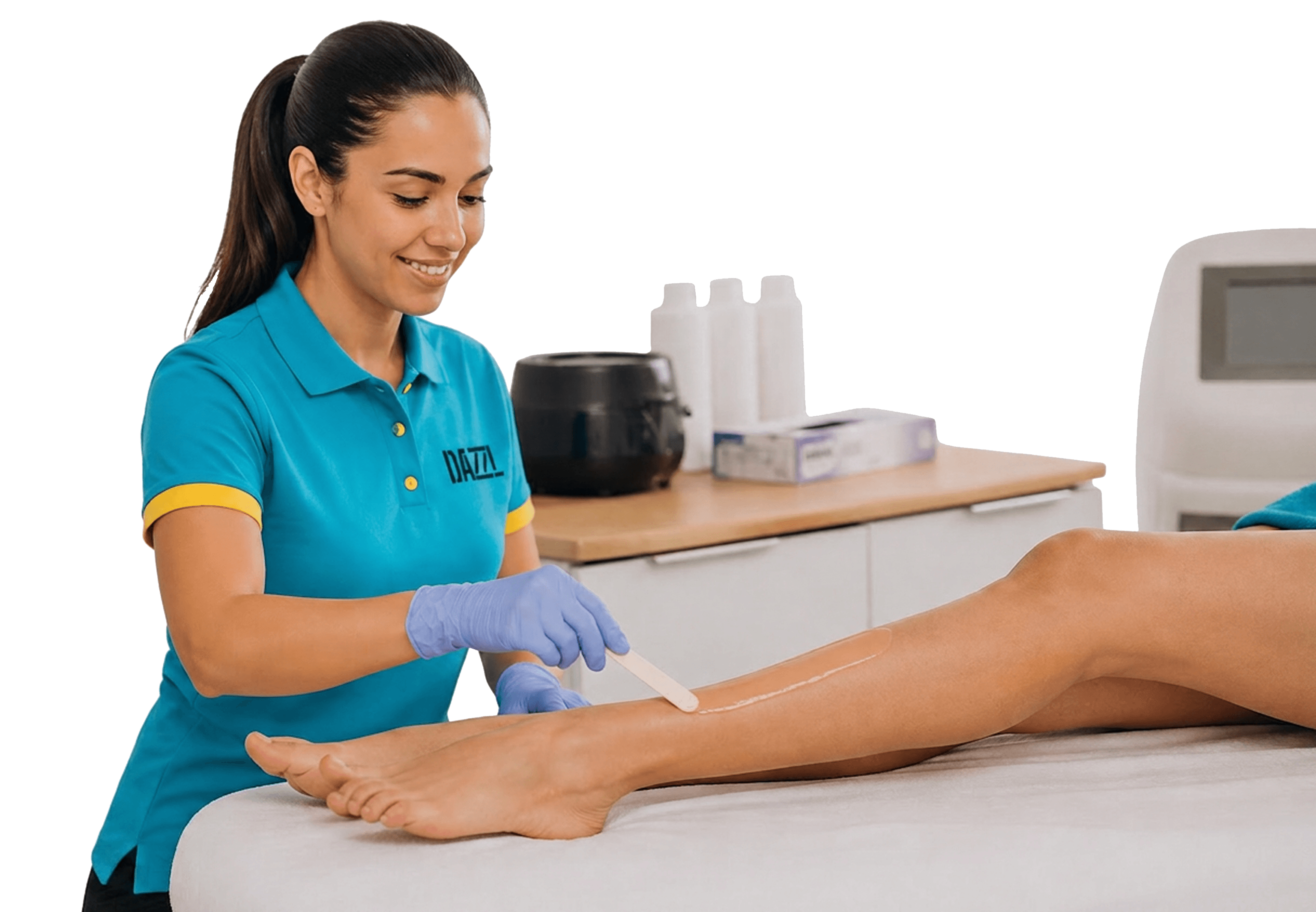 Premium home waxing salon service with Rica wax and sanitized tools