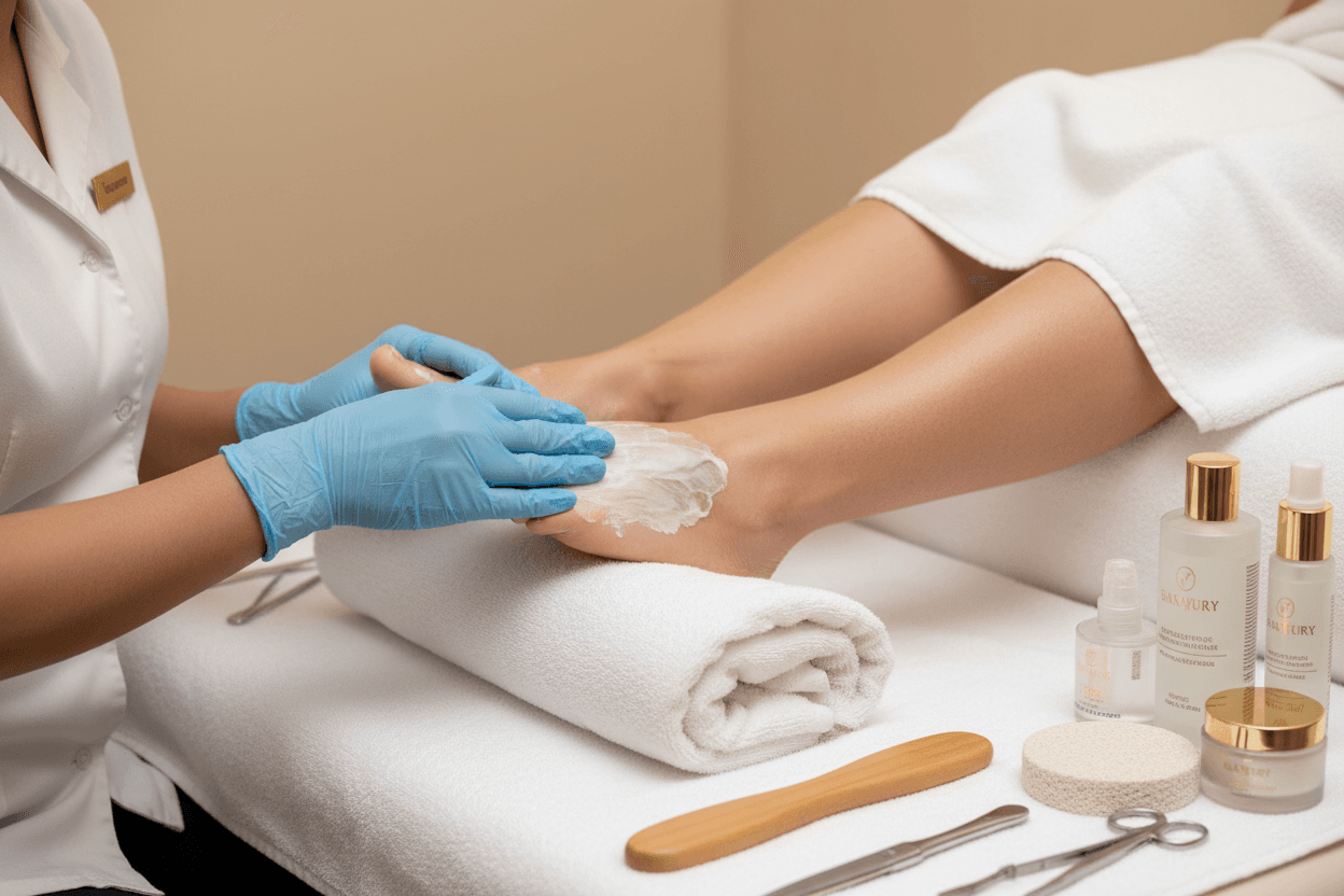 O3+ Pedilogix Crystal Pedicure